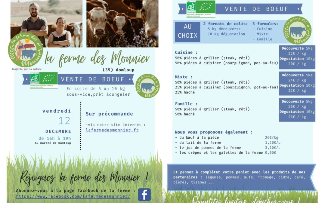 commandez votre colis de boeuf angus