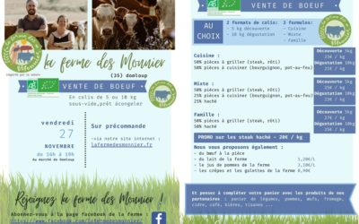 vente de boeuf le 27/11